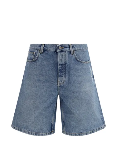 Off-White Arrow-motif denim shorts