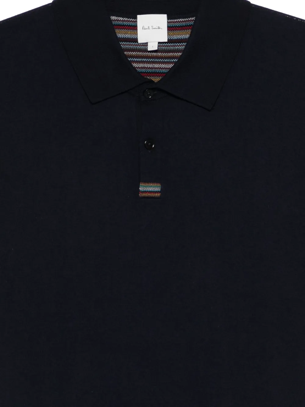 Paul Smith Poloshirt met knopen Blauw