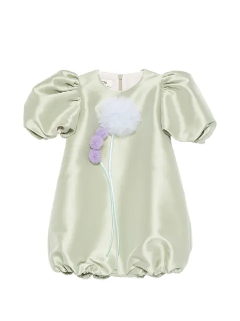 alapage puff-sleeve floral shorties