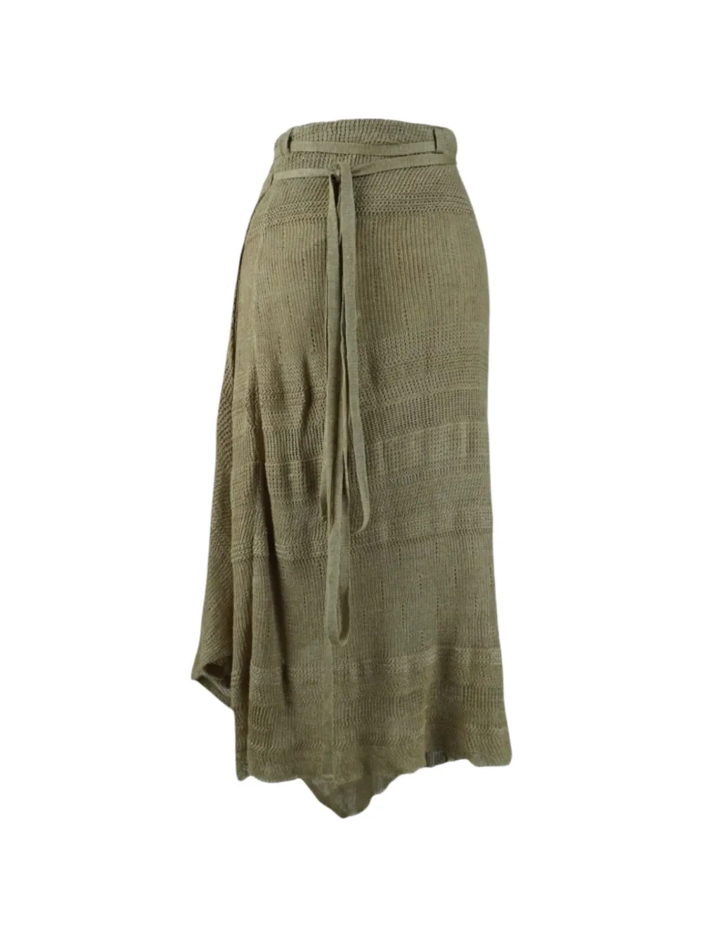 Polo Ralph Lauren Vintage Wrap linen skirt - Verde
