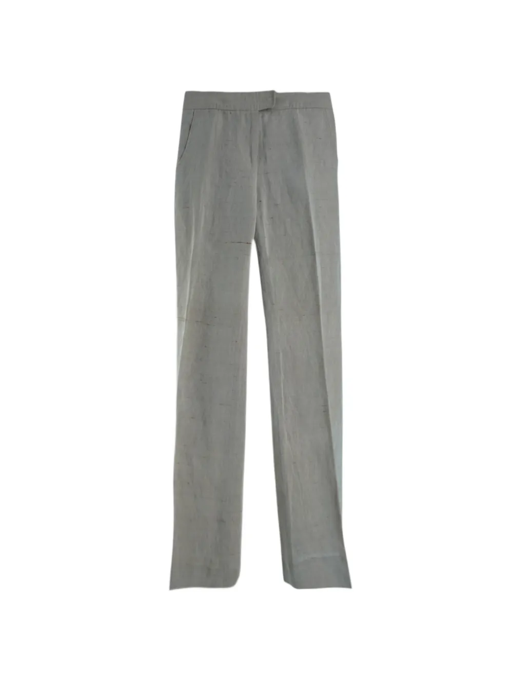 Stella McCartney Pre-Owned linen trousers - Grigio