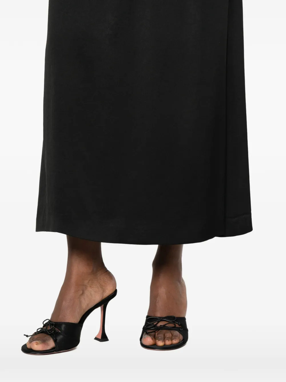Idonea Gathered Midi Skirt
