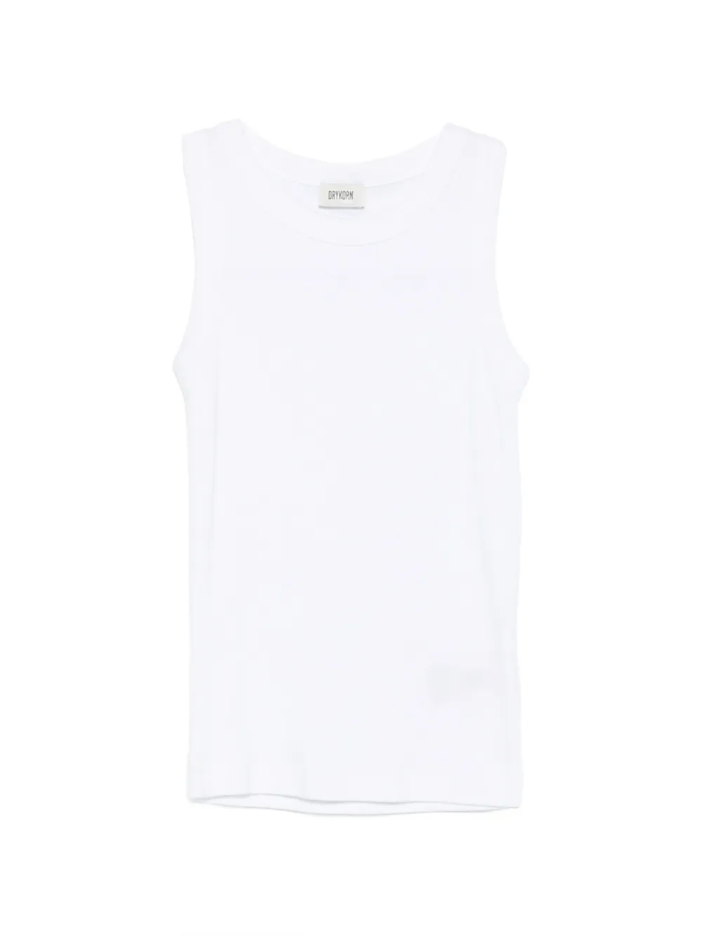 Drykorn Olina sleeveless tank top - Bianco