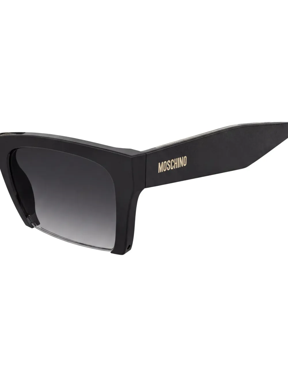  Moschino Rectangle-frame Sunglasses - Nero 