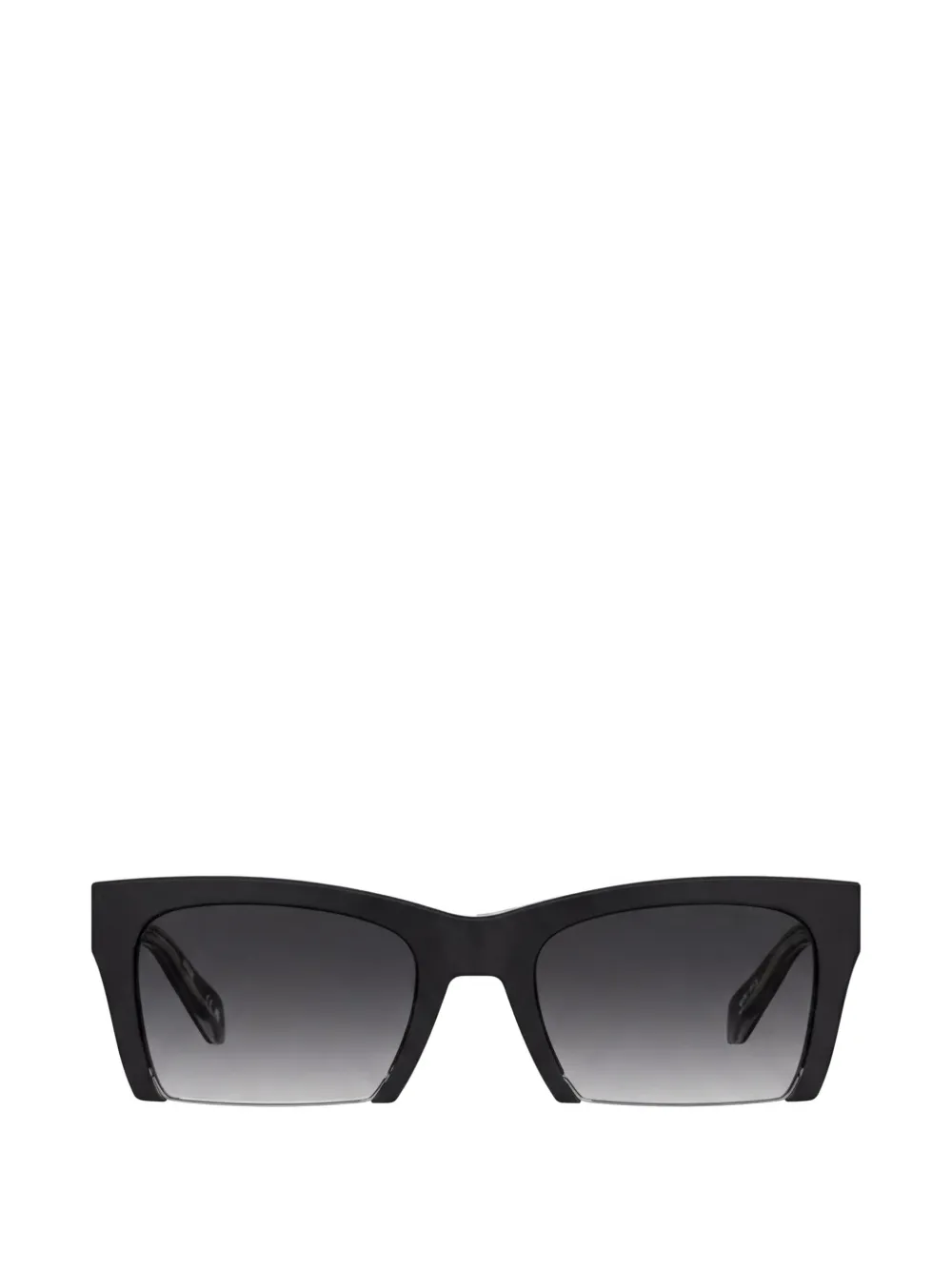 Moschino rectangle-frame sunglasses - Nero