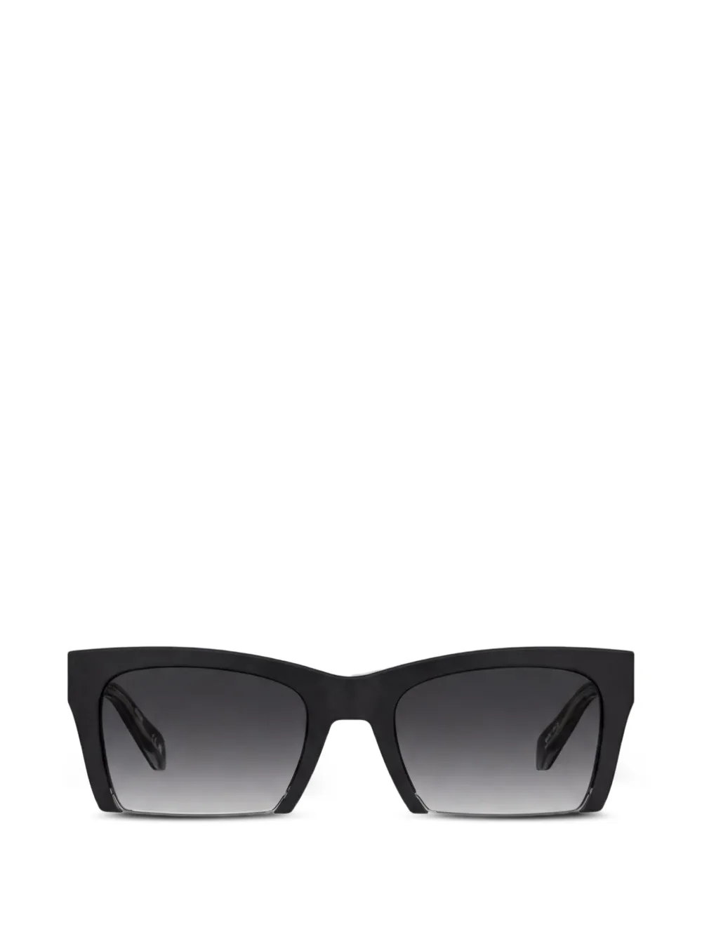 Moschino rectangle-frame sunglasses - Nero