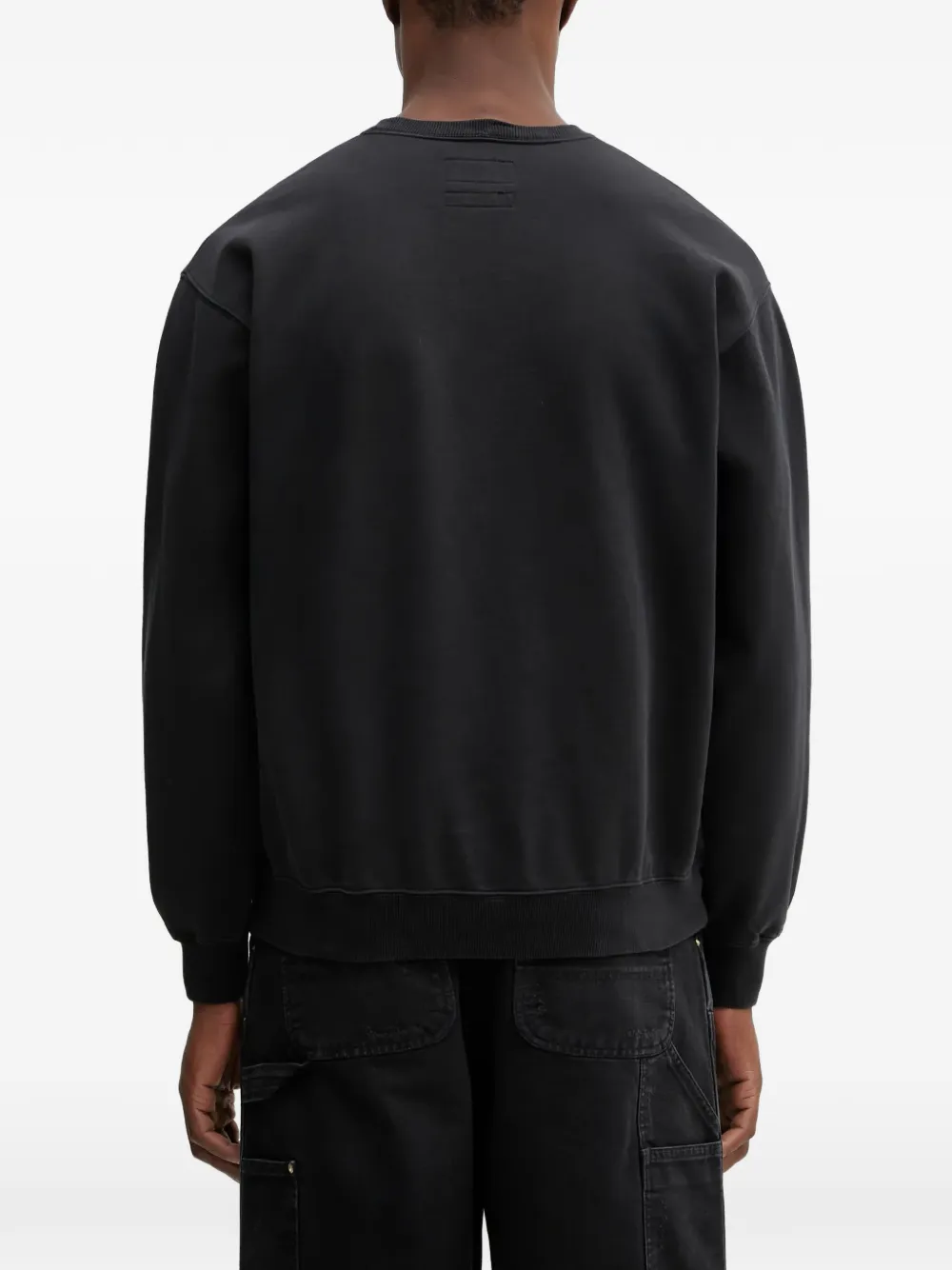 Neighborhood Sweater met ronde hals Zwart