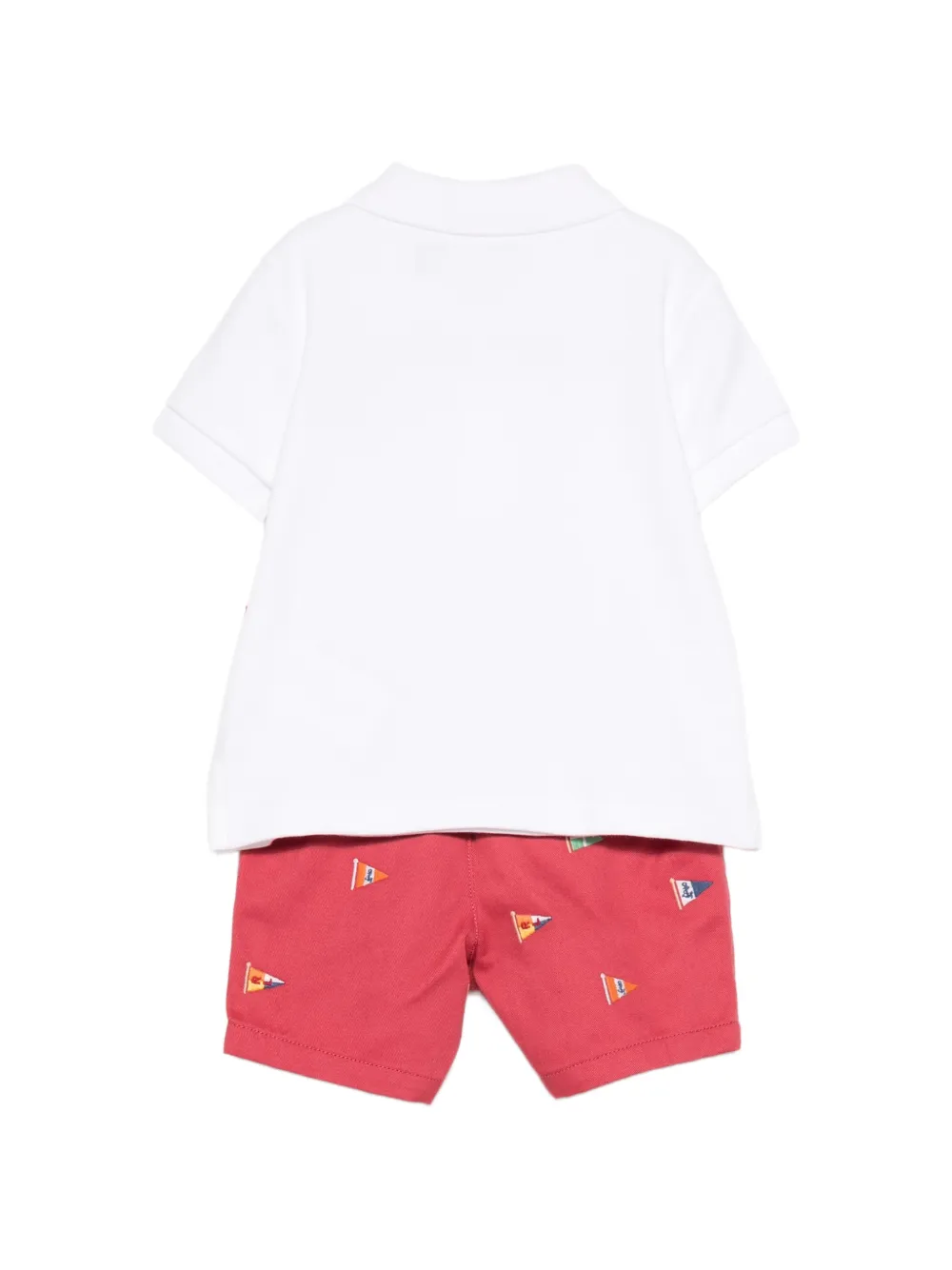 POLO RALPH LAUREN KIDS Shirt en shorts Wit