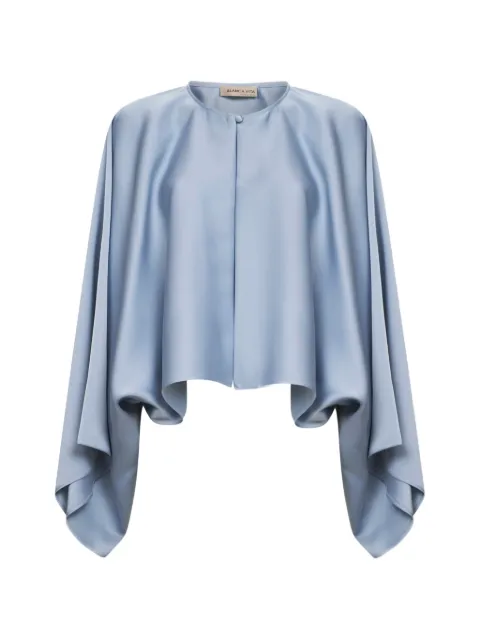 Blanca Vita asymmetric-sleeve bolero