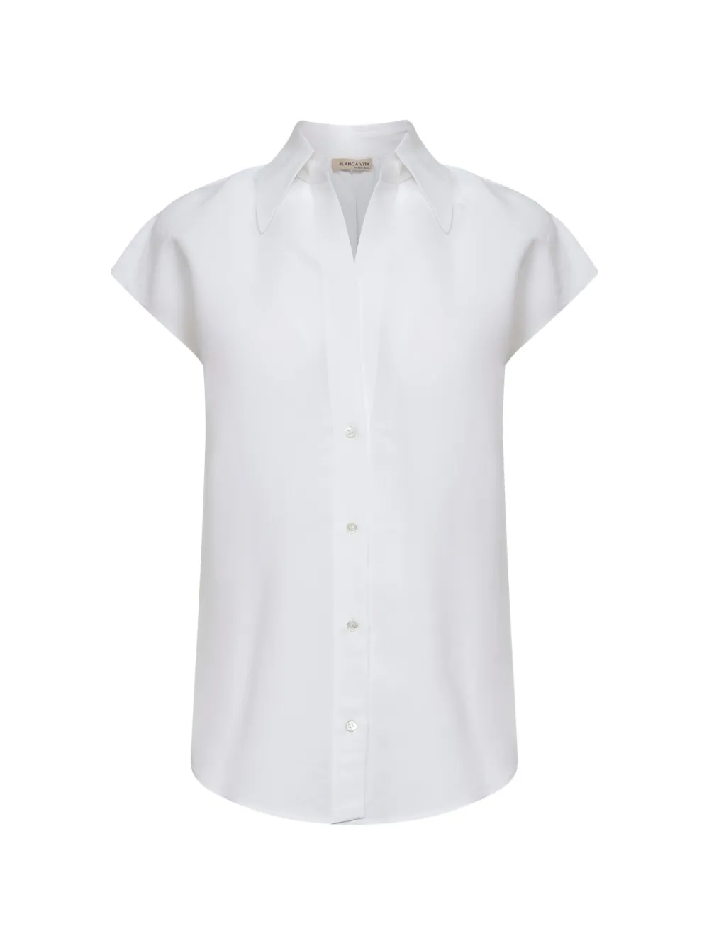 Blanca Vita short-sleeve shirt - Bianco