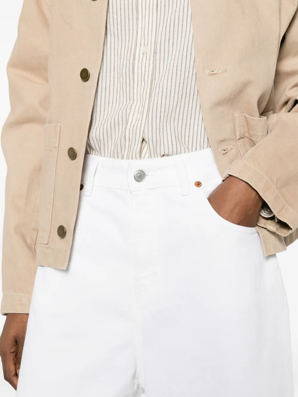 Camille Logo Patch Shorts