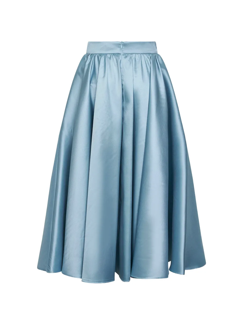 Gathered High-Rise Skirt