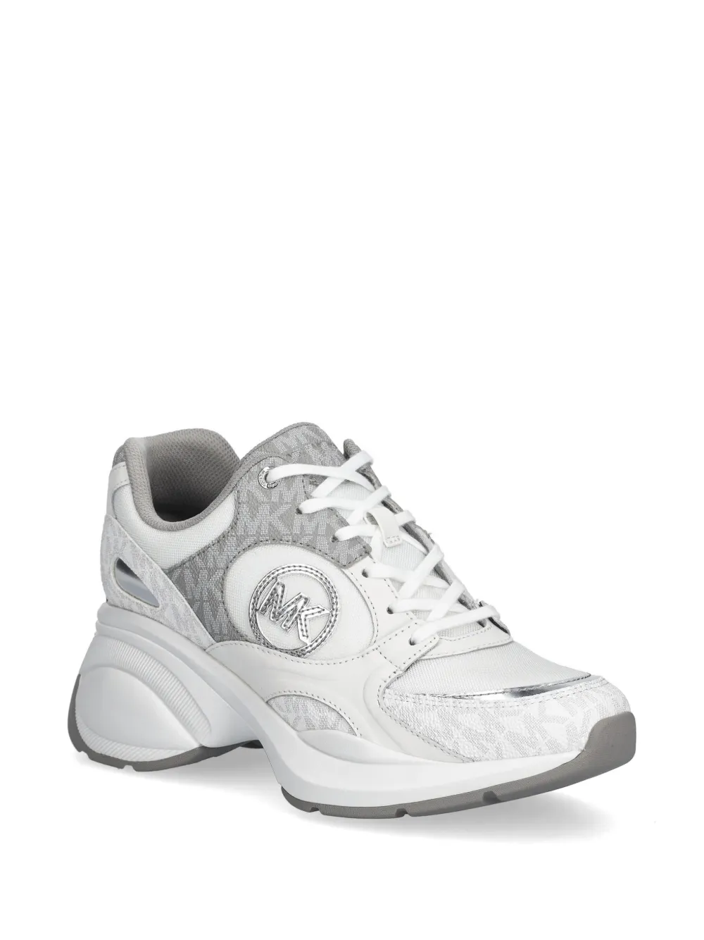 Michael Kors Zuma sneakers met logopatroon Wit