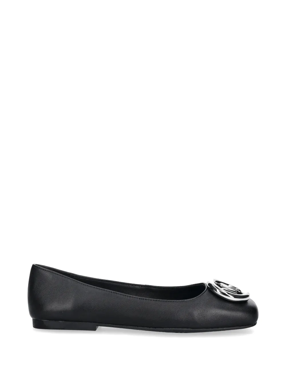 Michael Michael Kors Milan Flex logo-plaque ballet flats - Nero
