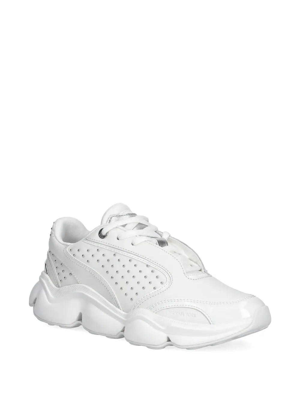 Michael Kors Renny sneakers met studs Wit