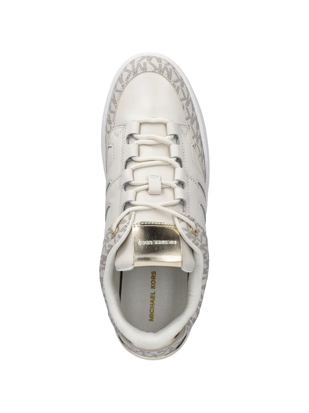 Michael Kors Ryder sneakers met plateauzool Beige