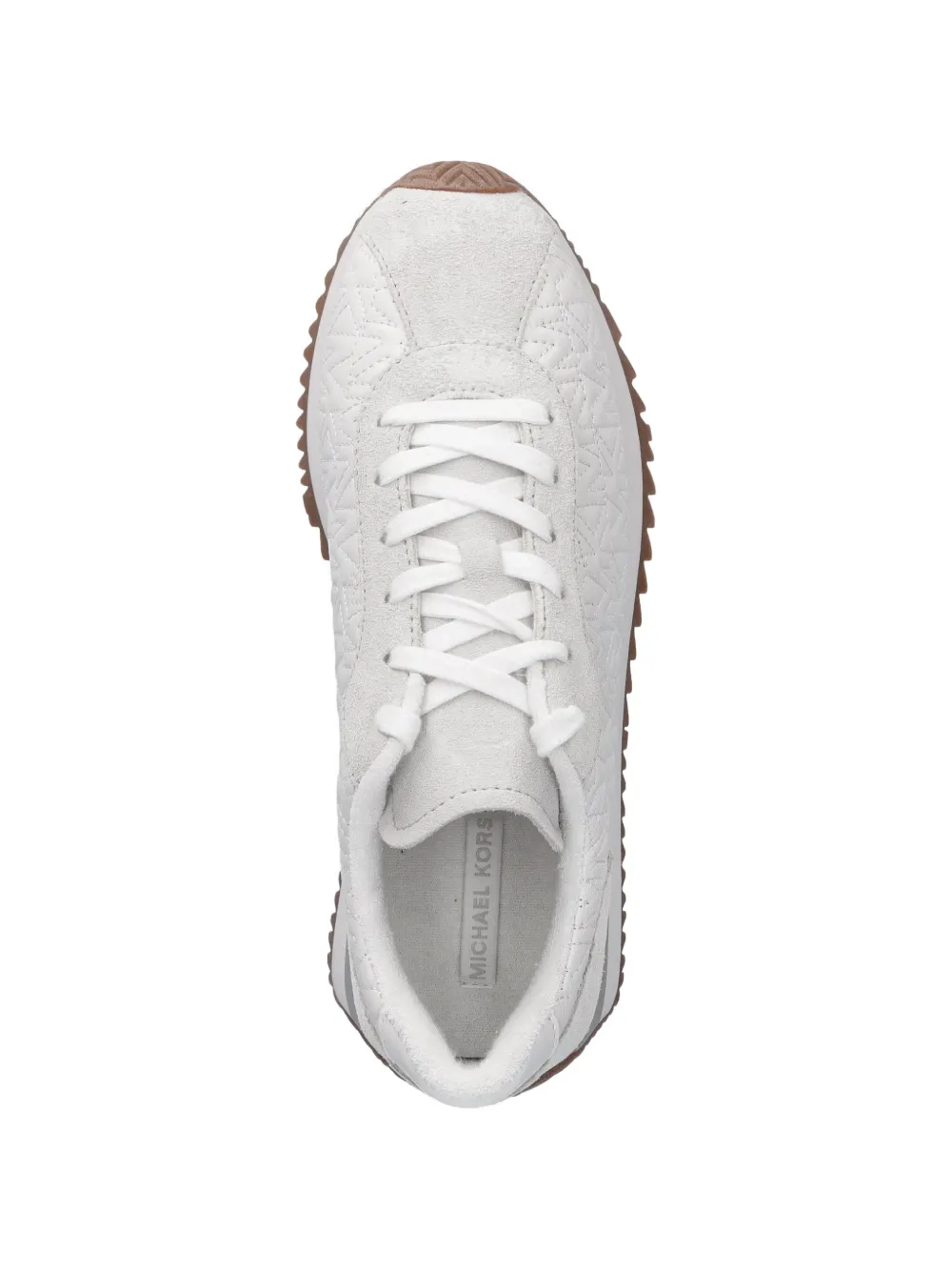 Michael Kors Rhodes sneakers met logopatroon Wit