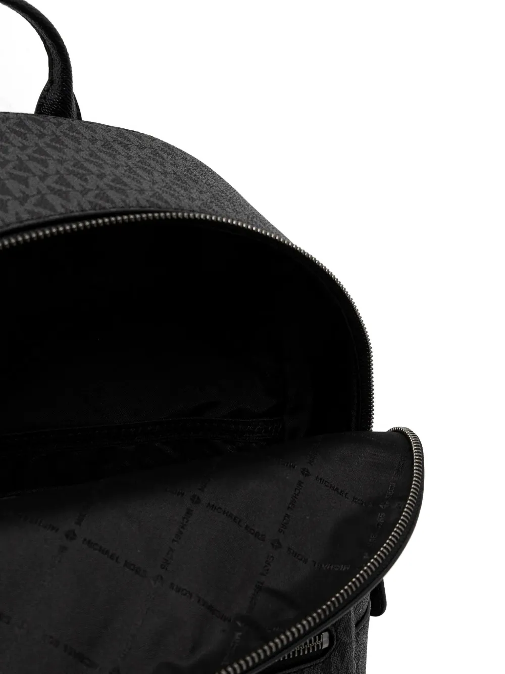 Michael Kors Hudson rugzak met patroon Zwart