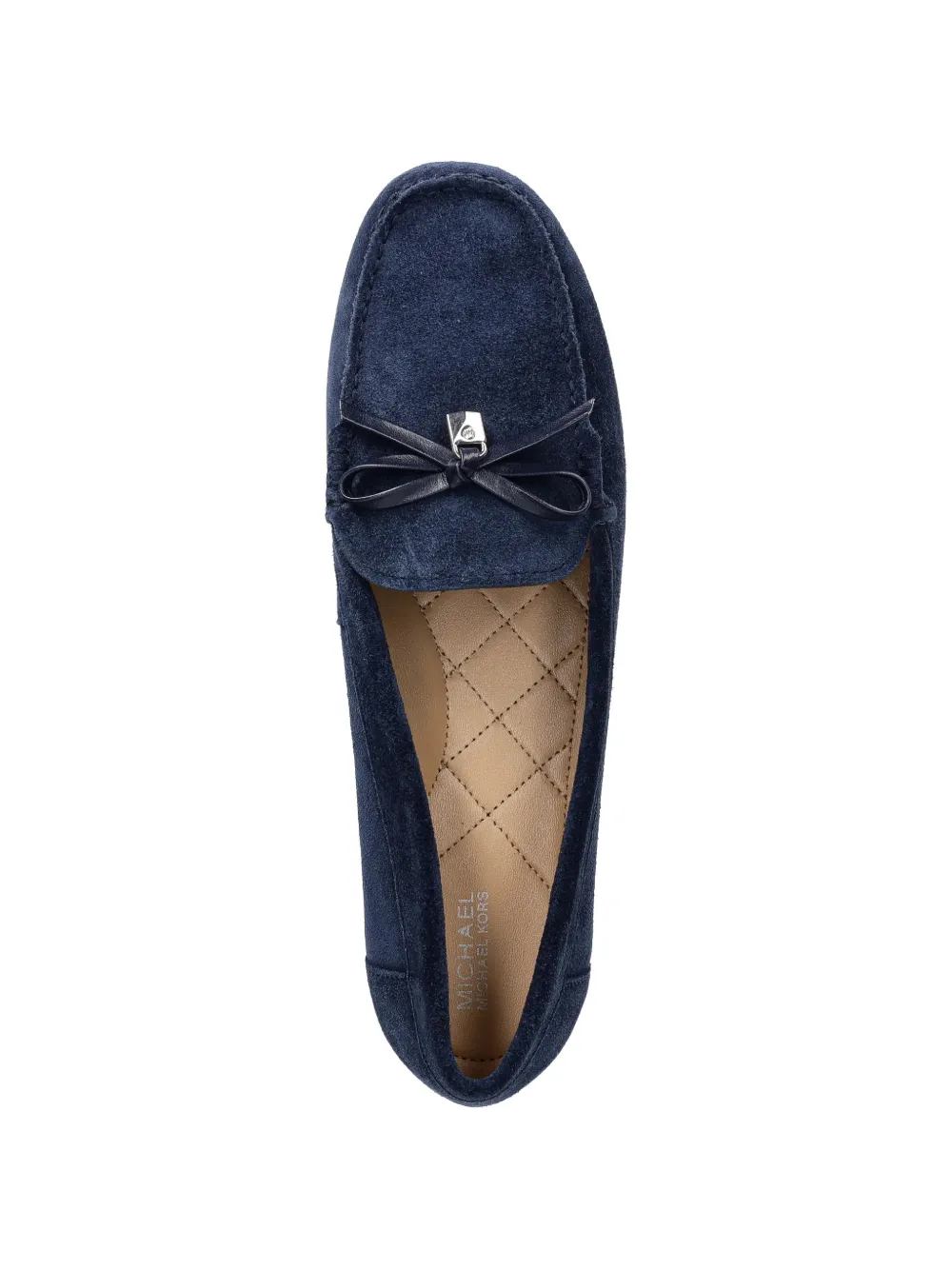 Michael Kors Juliette loafers met strikdetail Blauw