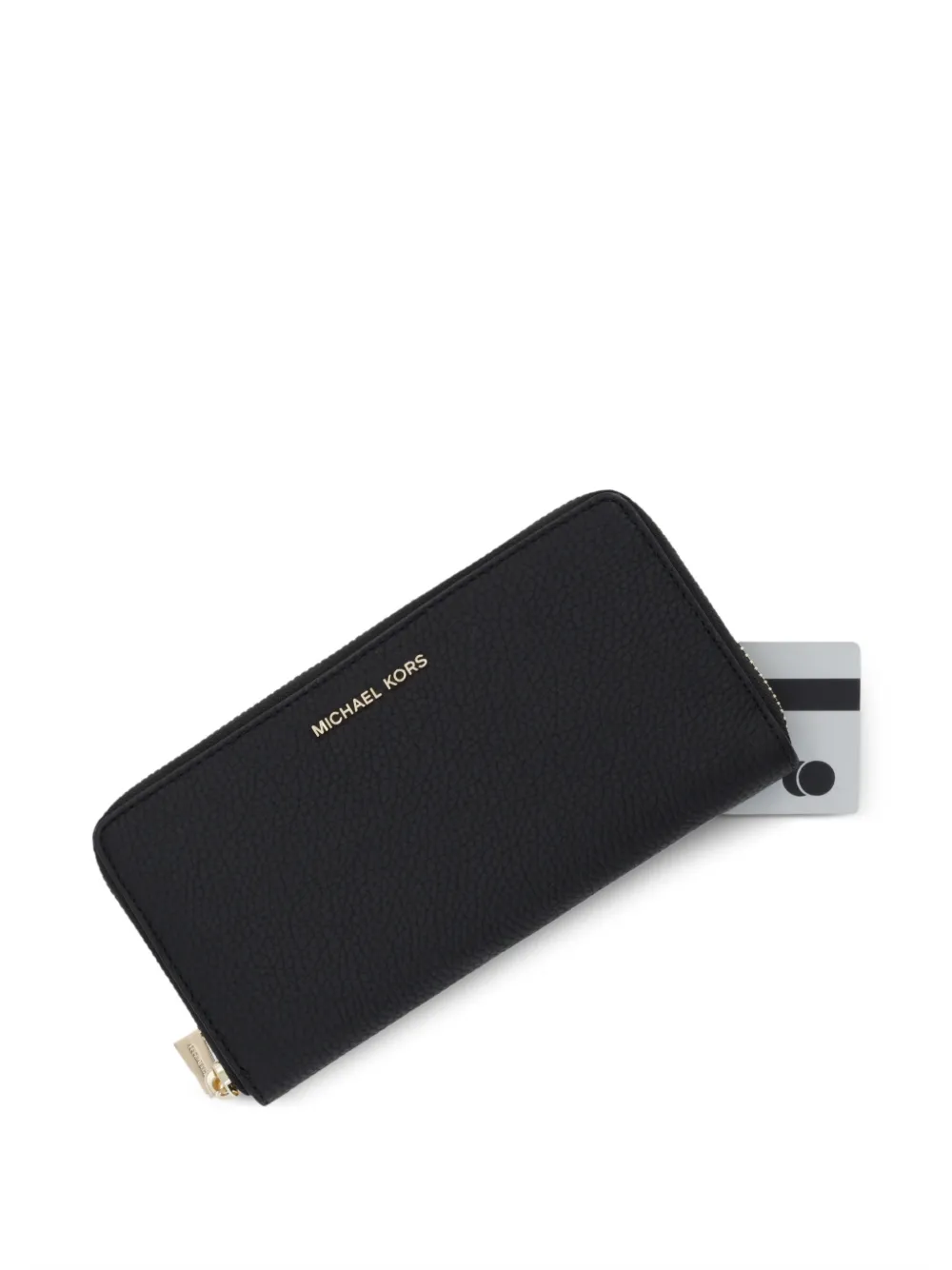 Michael Kors Slim Za Continental portemonnee Zwart