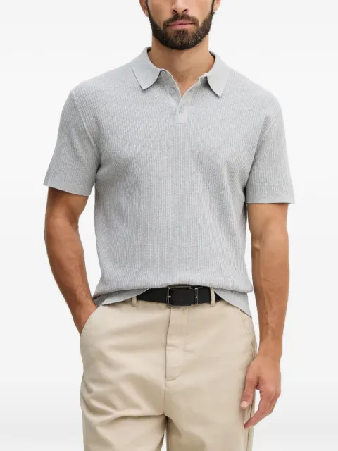 Michael Kors ribbed-knit polo shirt