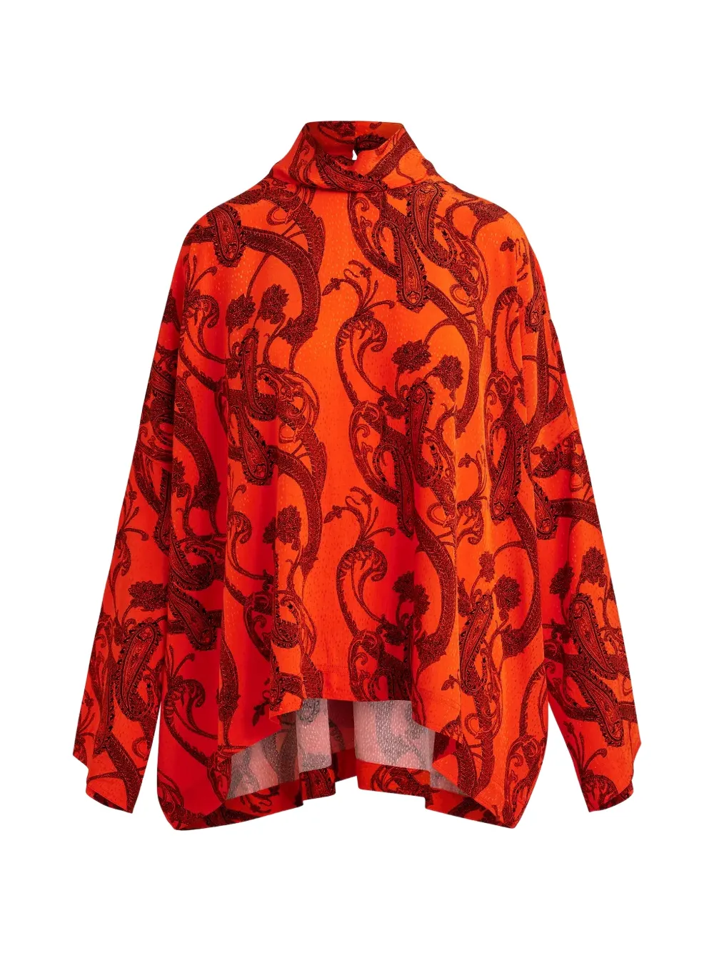 Essentiel Antwerp oversized paisley blouse - Arancione