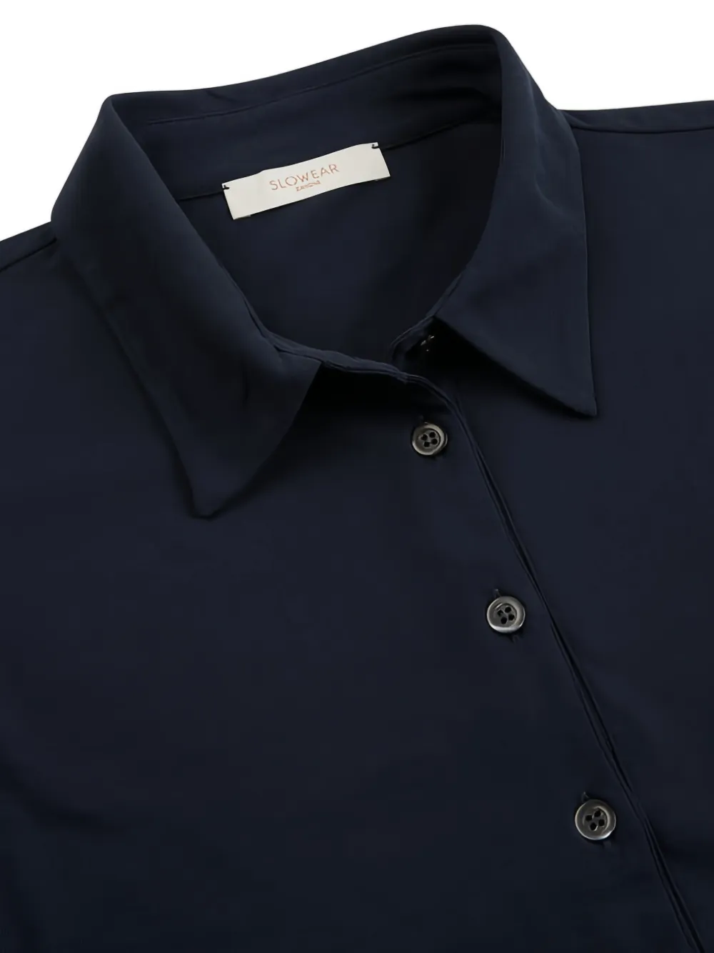 slowear Zanone poloshirt met knoop Blauw