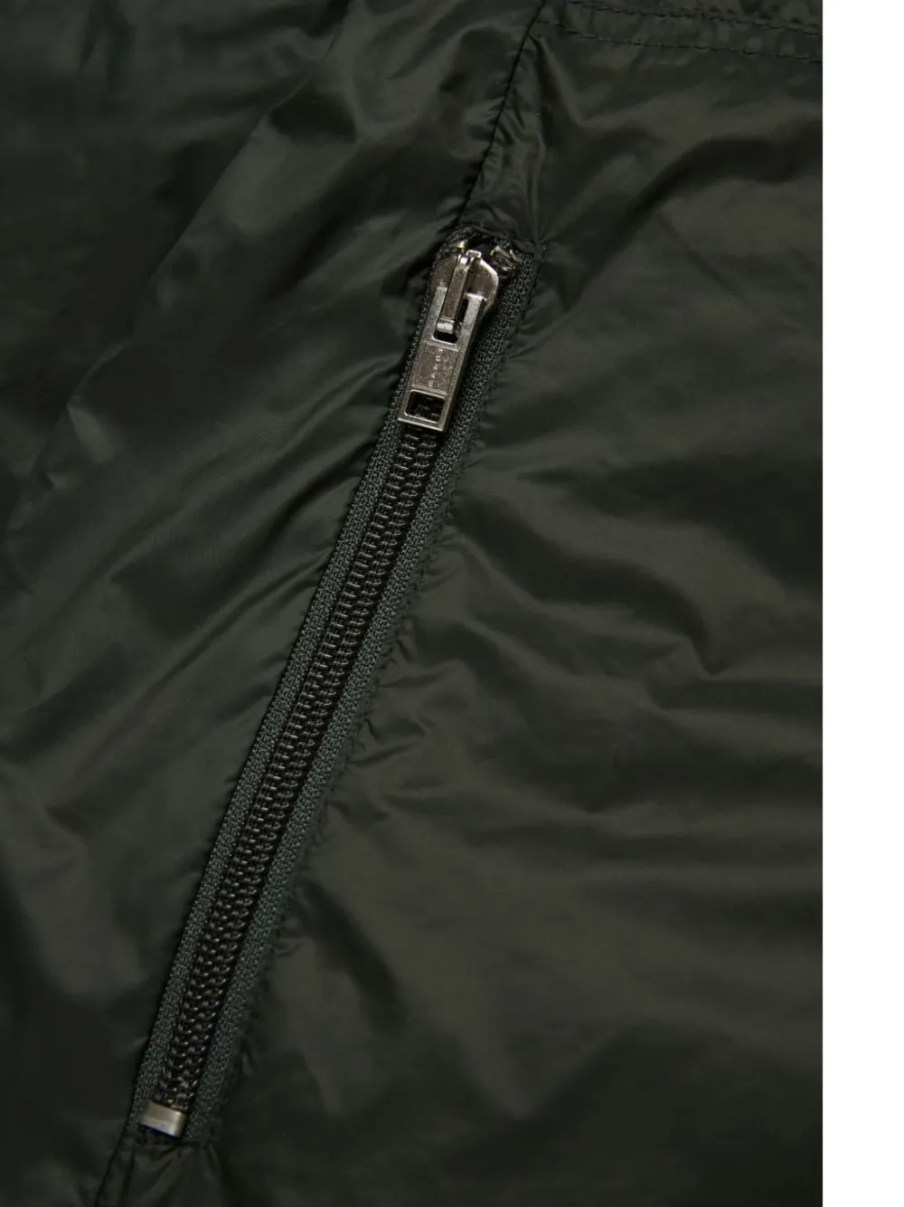 Marni Kids Gewatteerde jas met capuchon en rits Groen