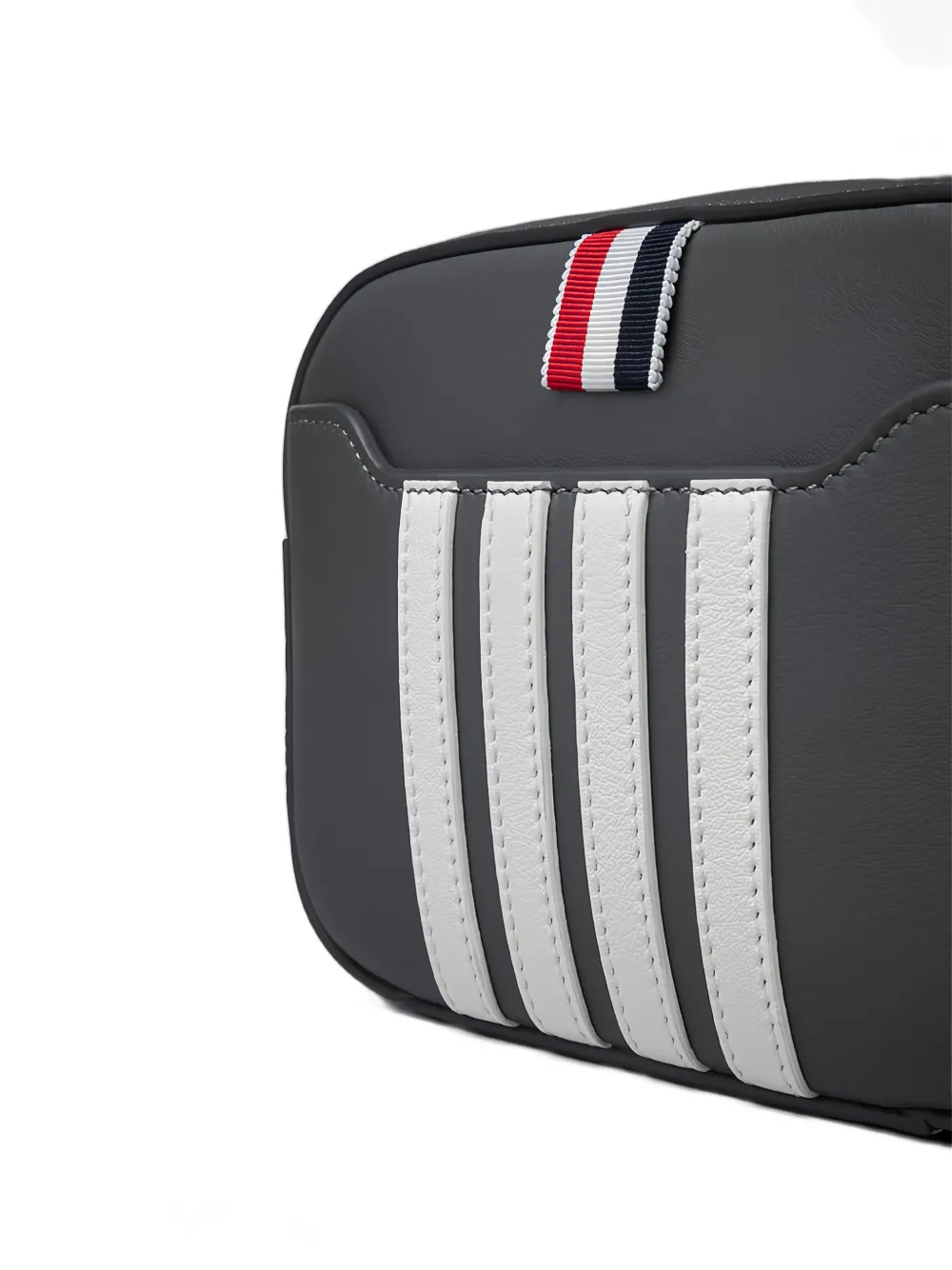 Thom Browne Gestreepte boekentas Grijs