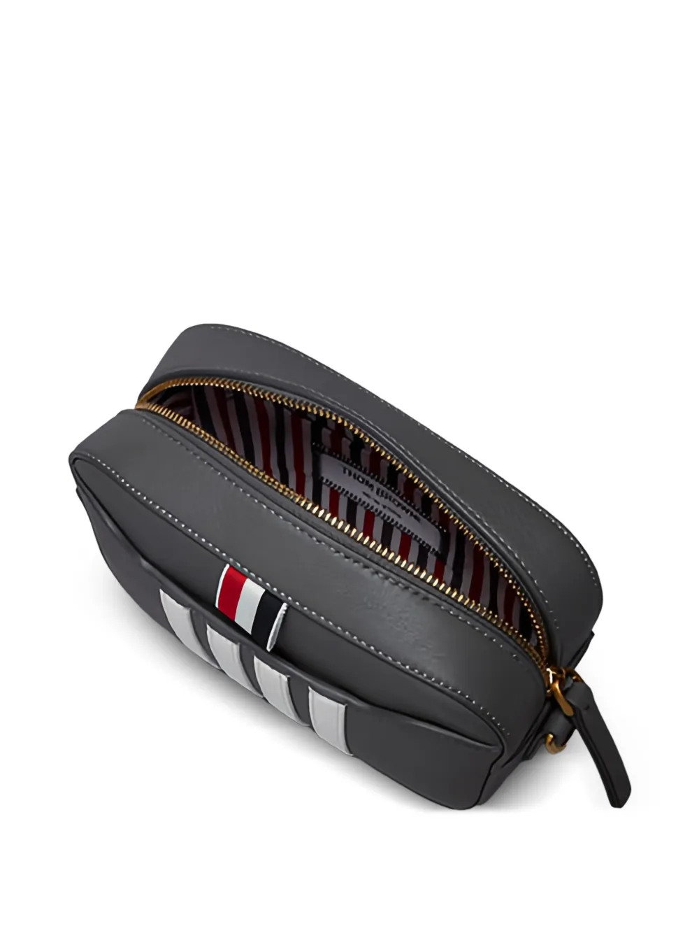 Thom Browne Gestreepte boekentas Grijs