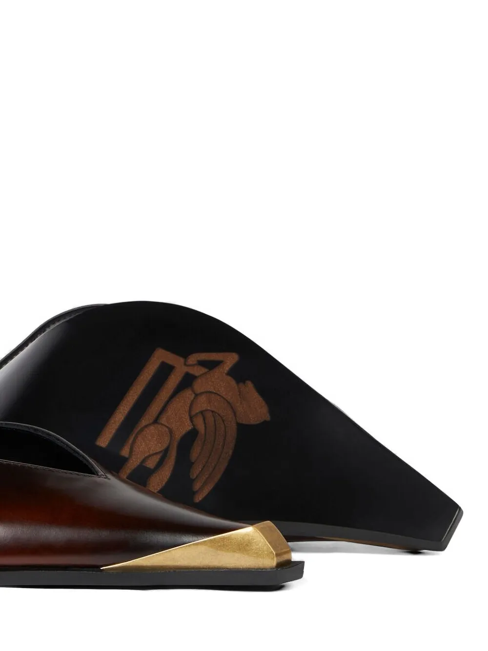 ETRO Court schoenen met teenbandje Bruin