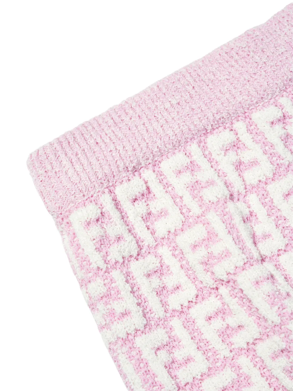 Fendi Kids Rok met FF-logo Roze