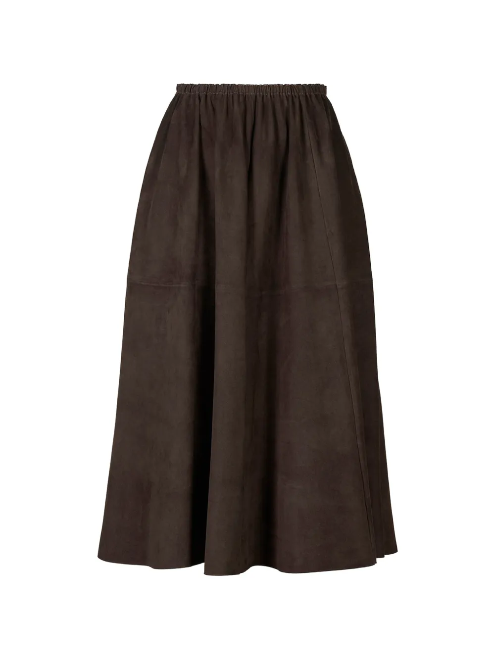 Desa 1972 elasticated A-line skirt - Marrone