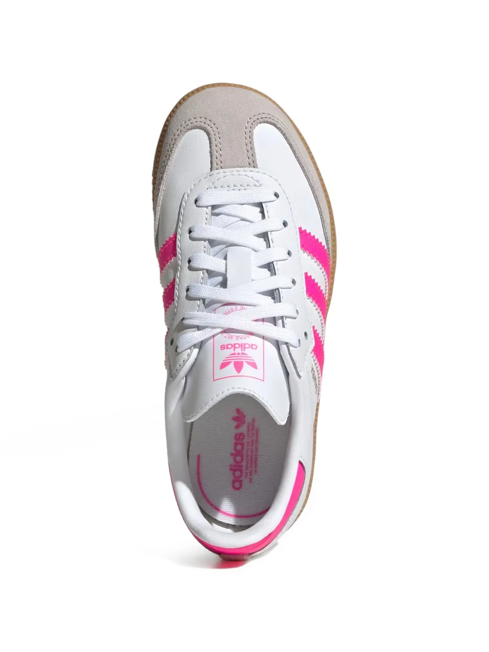 adidas Kids Samba sneakers met strepen Wit