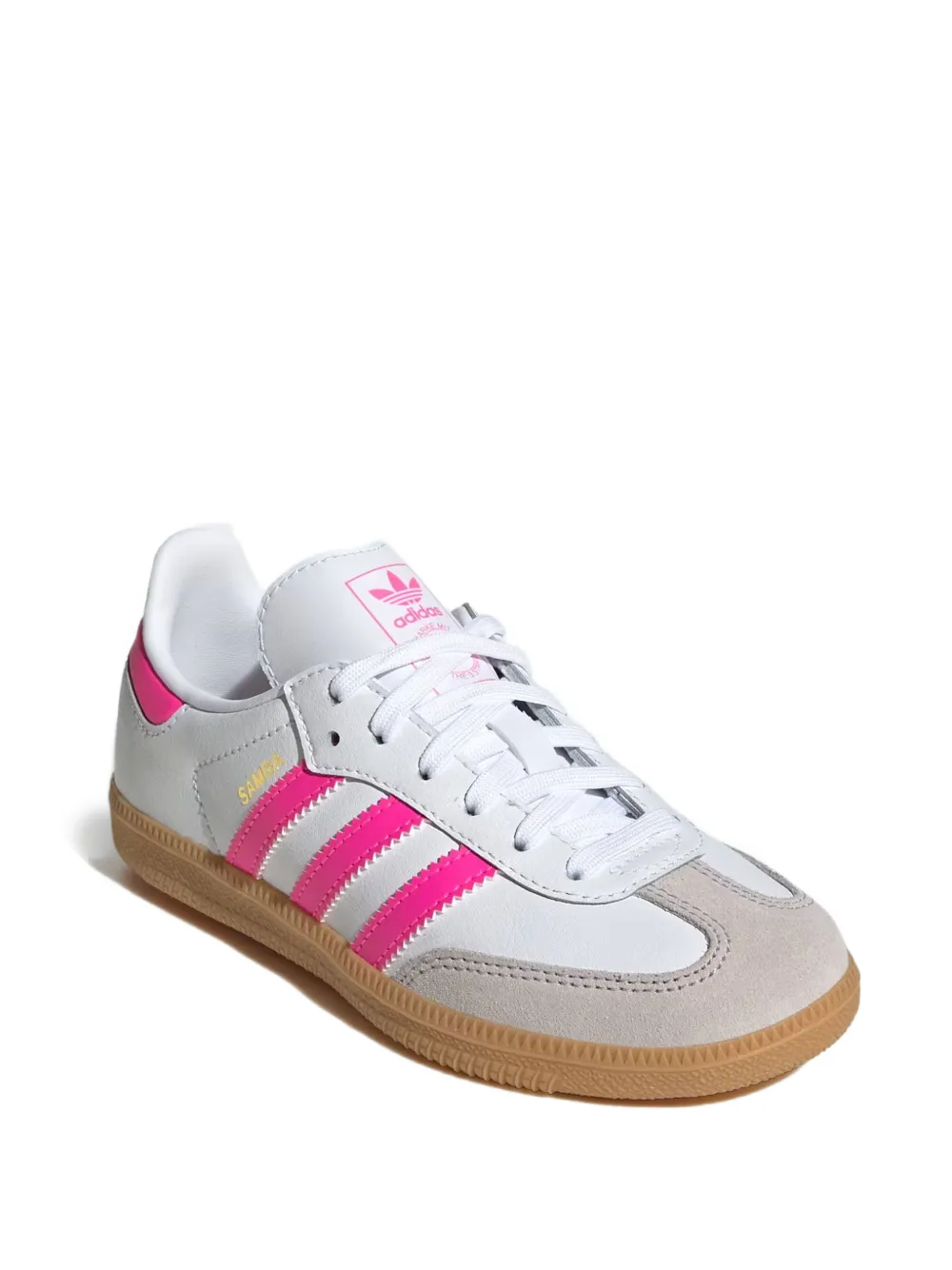 Adidas Kids Samba sneakers met strepen Wit