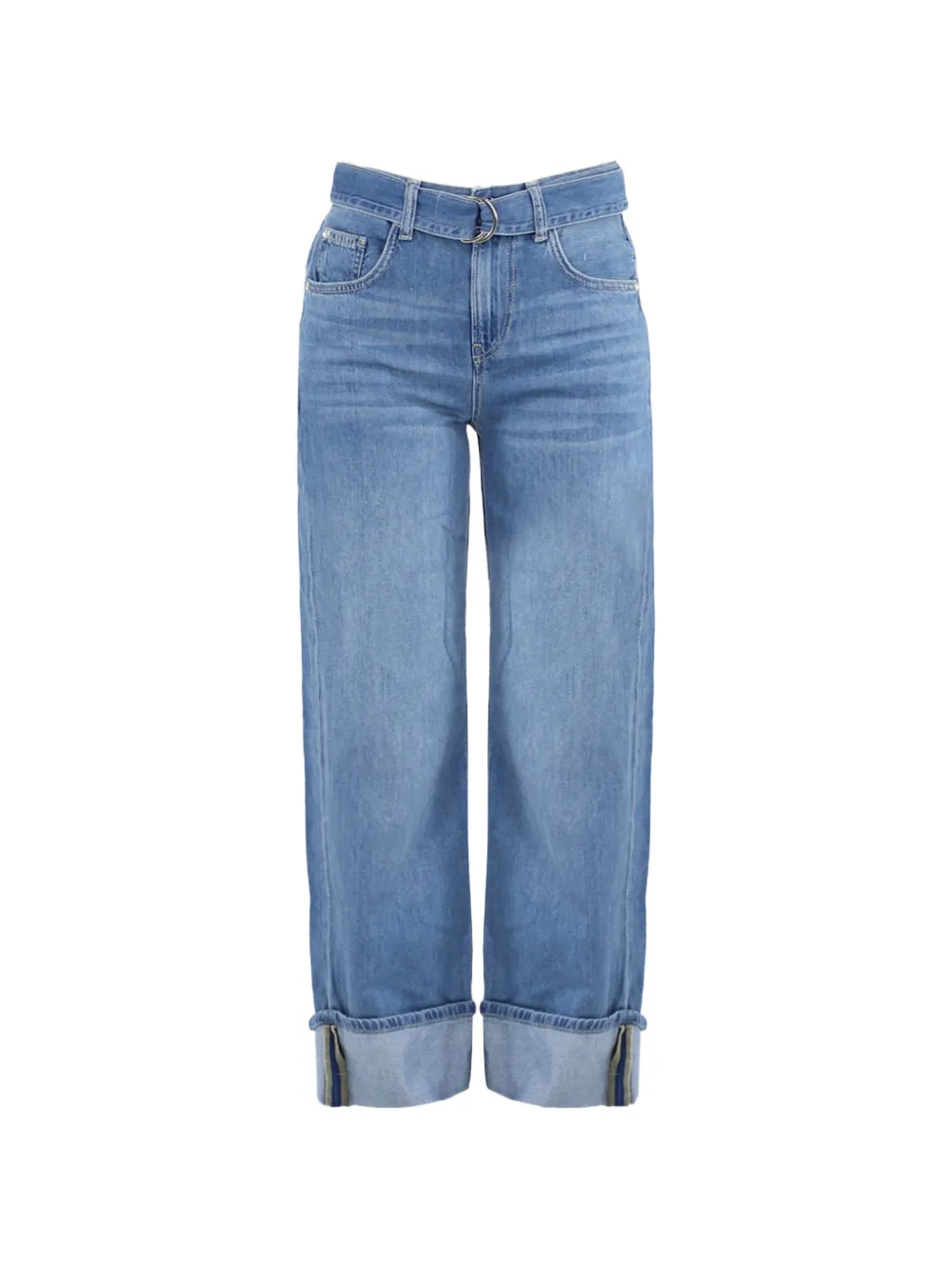 LIU JO belted jeans - Blu
