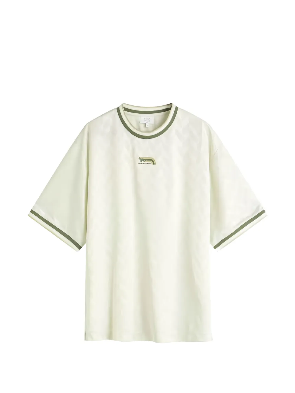 Maison Kitsuné logo-detail crew-neck T-shirt - Toni neutri