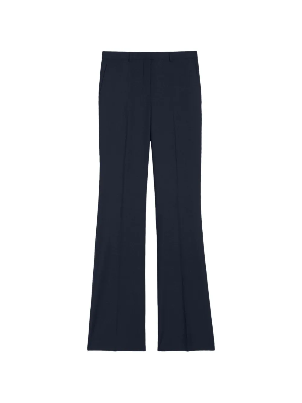 Theory Demitria wool flared trousers - Blau