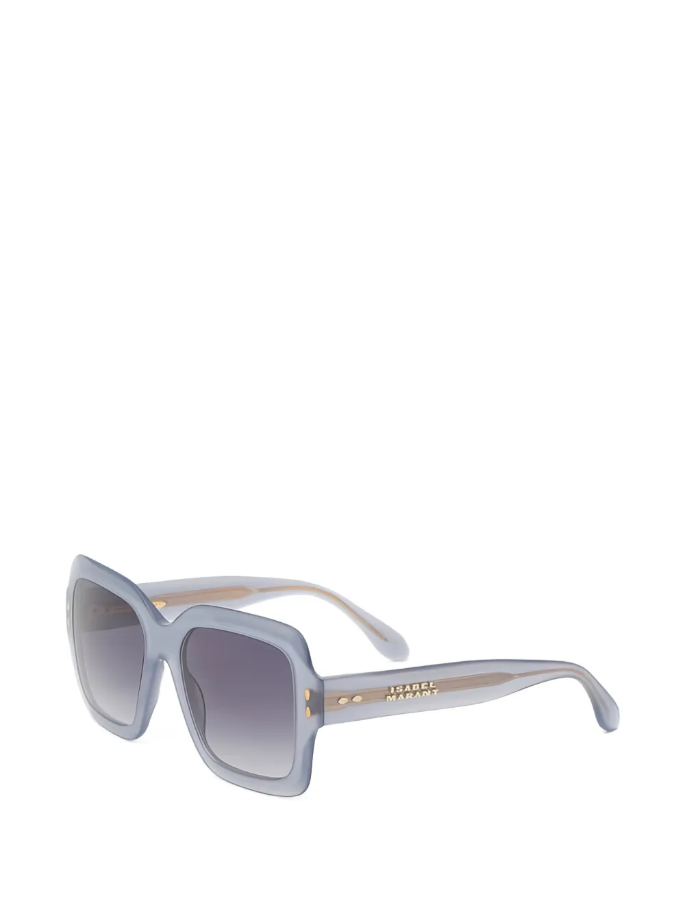  Isabel Marant Hegaxonal Square-frames Sunglasses - Blue 