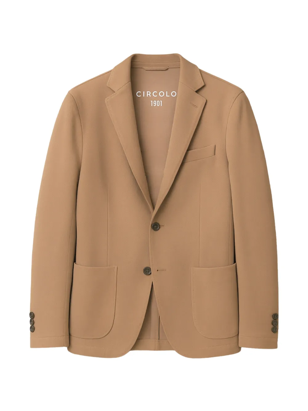 Circolo 1901 single-breasted blazer - Marrone