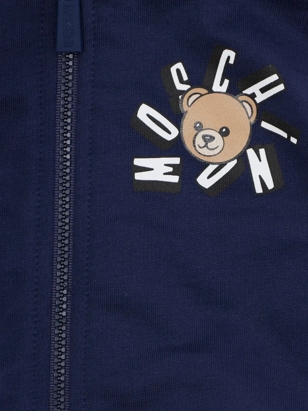 Moschino Kids Trainingspak met beer Blauw