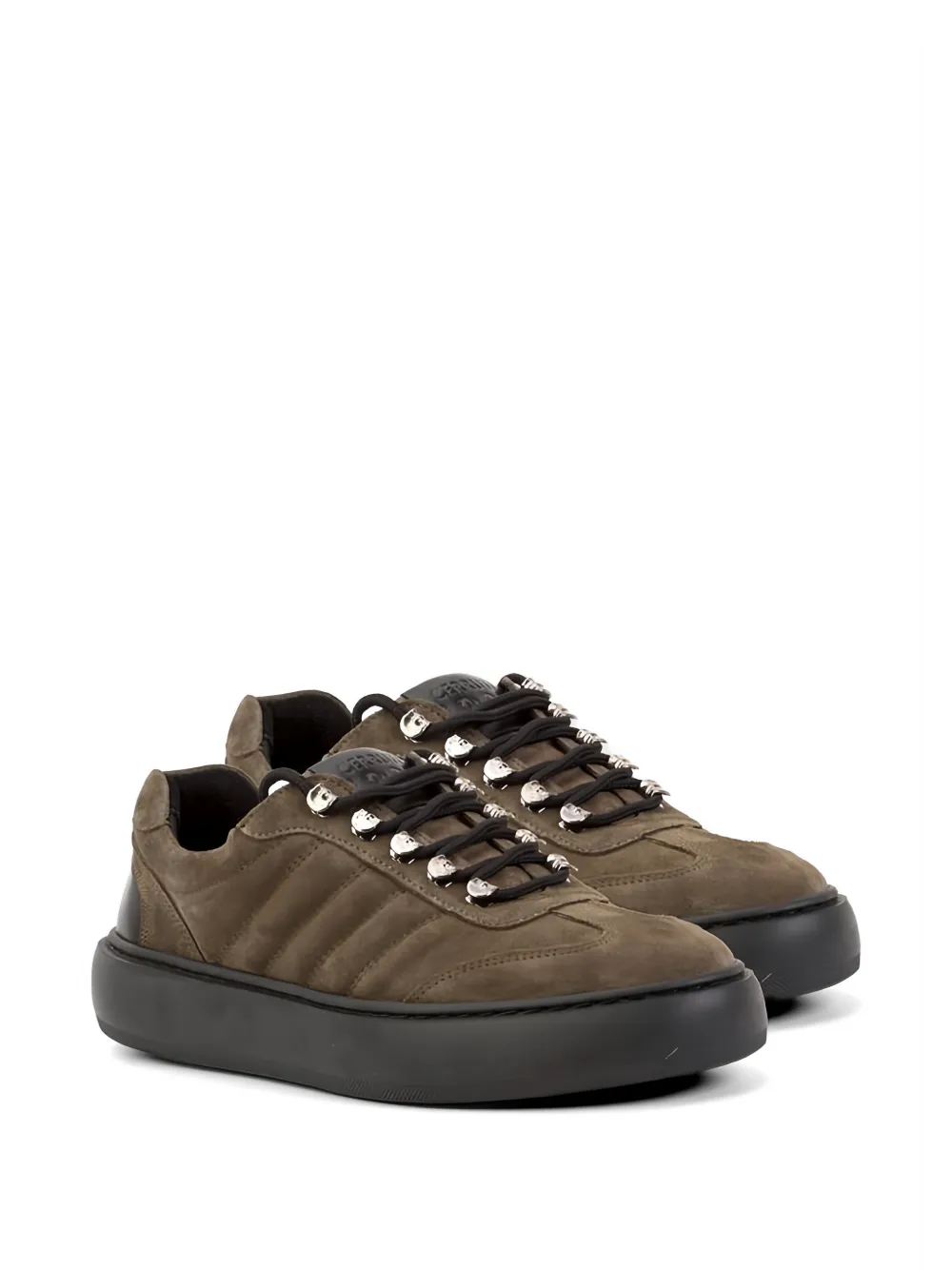 Cerruti 1881 Gewatteerde sneakers Bruin
