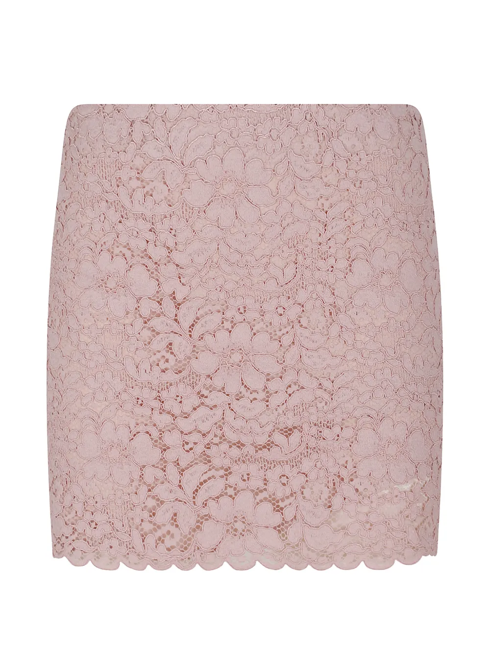Gianluca Capannolo floral-lace skirt - Rosa