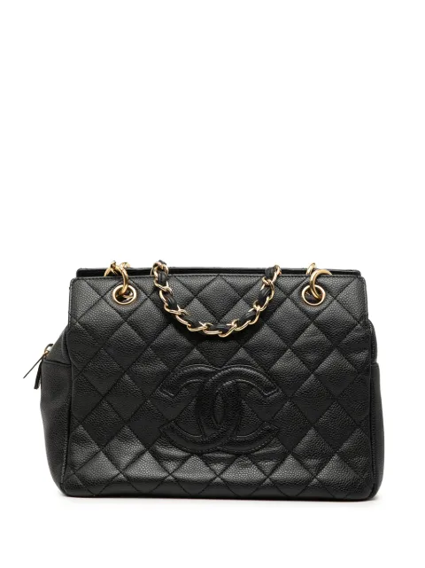 CHANEL Pre-Owned tote Petite Timeless de piel caviar 2002-2003