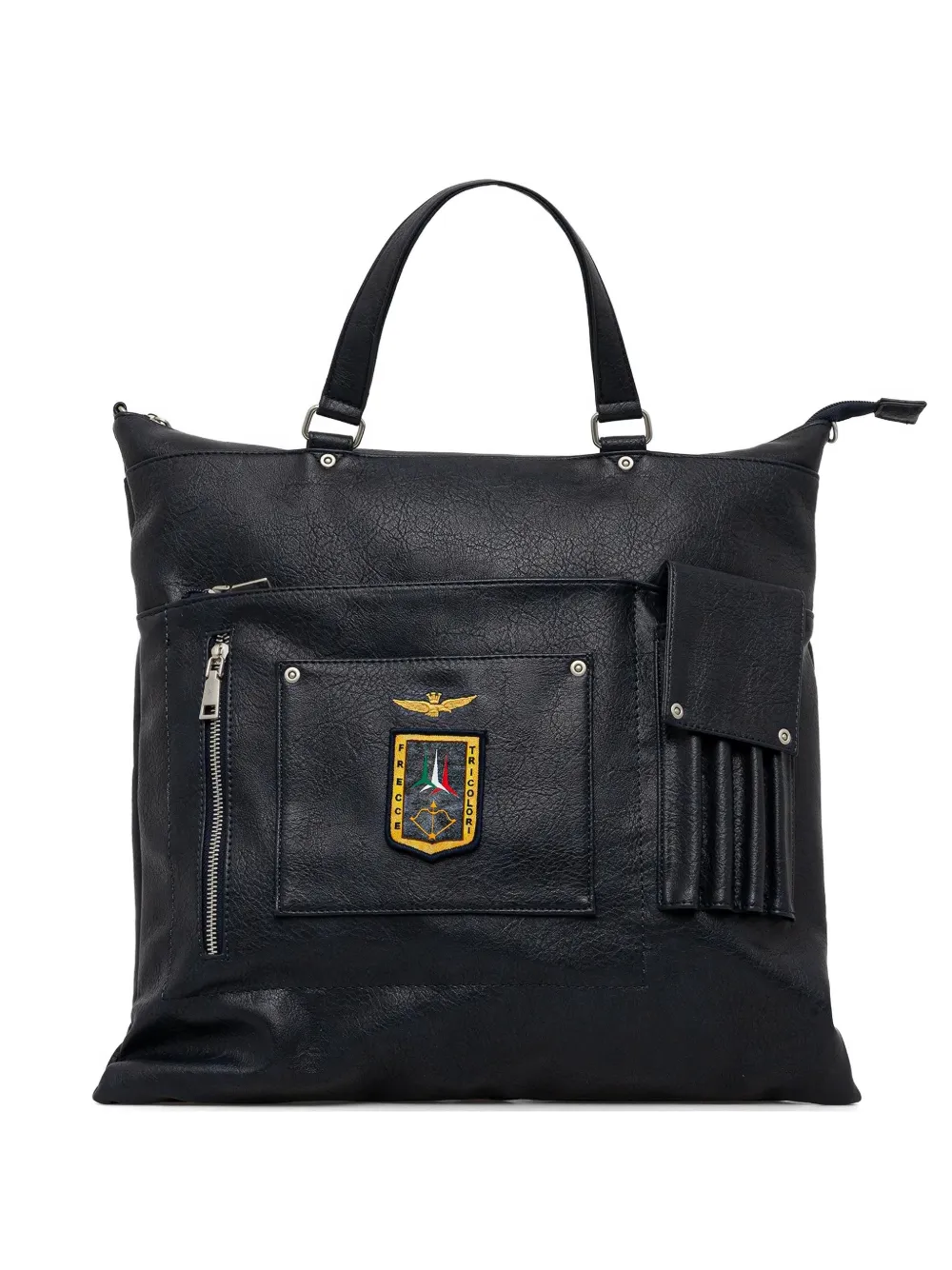 Aeronautica Militare logo-patch carryall - Nero