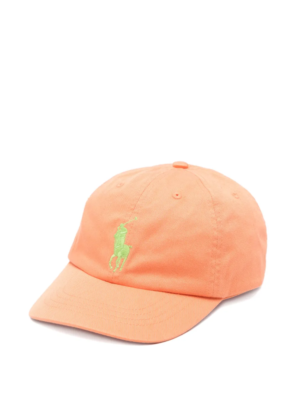 POLO RALPH LAUREN KIDS cotton twill cap - Arancione