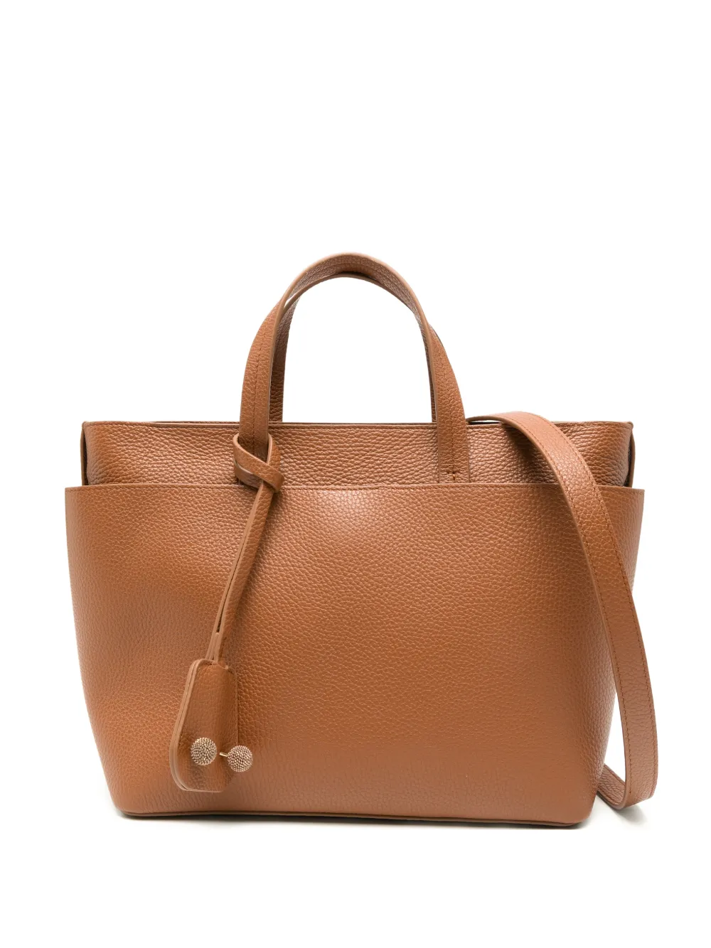 Fabiana Filippi Borsa tote in pelle - Marrone