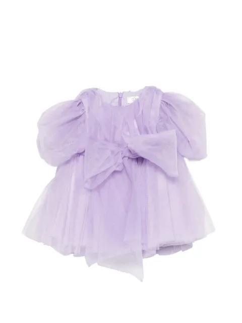 alapage puffed bow dress set