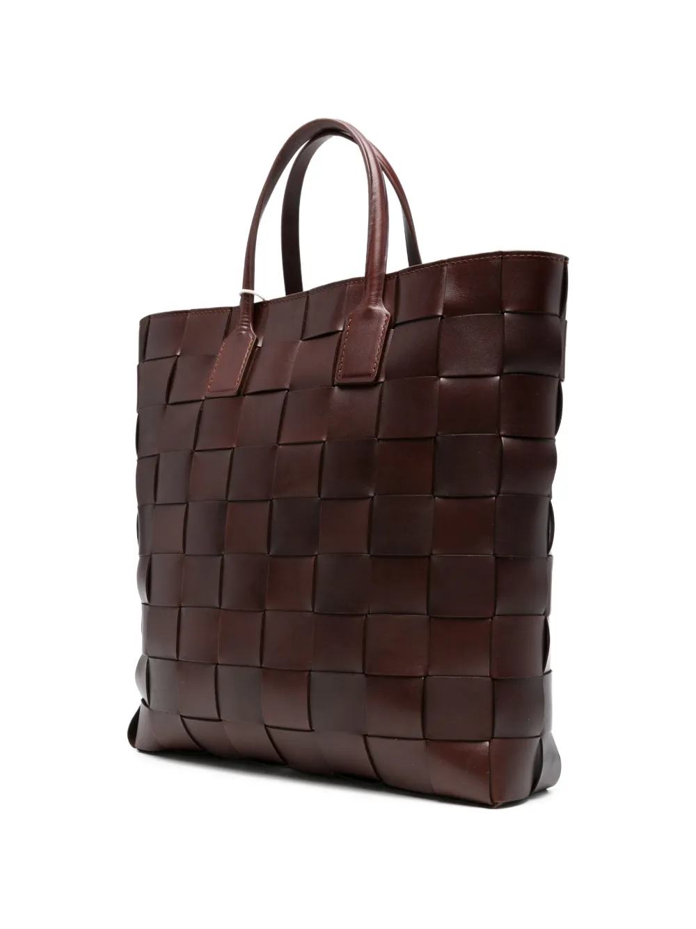  Dragon Diffusion Pino Woven-design Tote Bag - Brown 