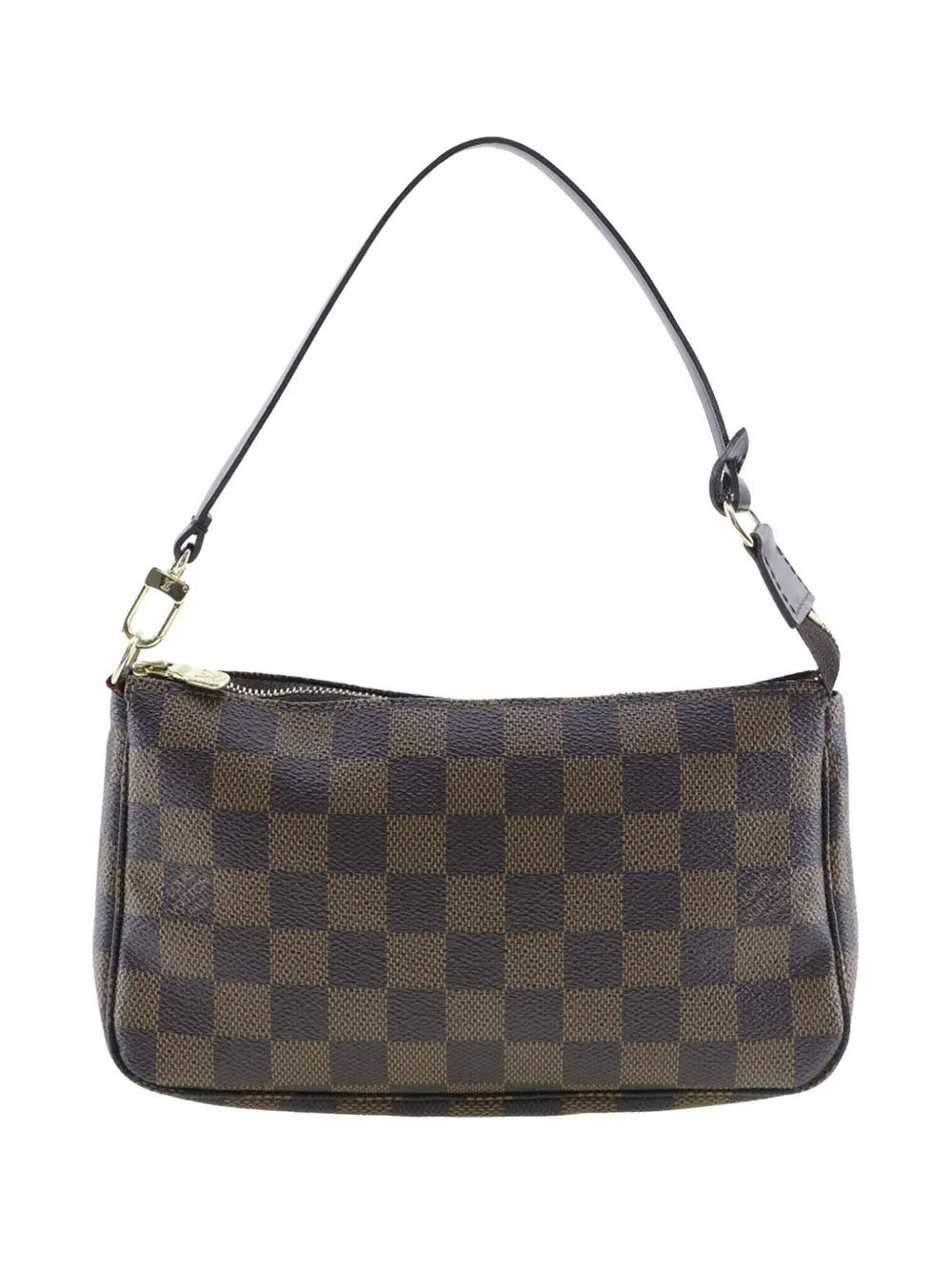 Louis Vuitton Pre-Owned 2010 Damier Ebene Pochette Accessoires shoulder bag - Marrone